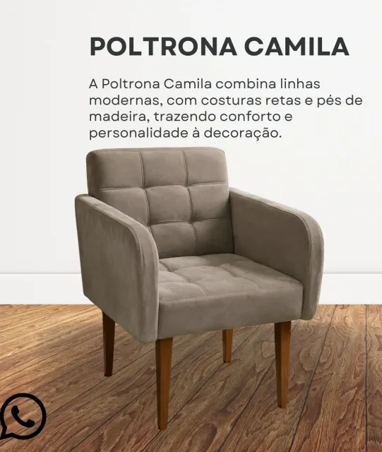 Poltrona Camila da loja Arte Própria