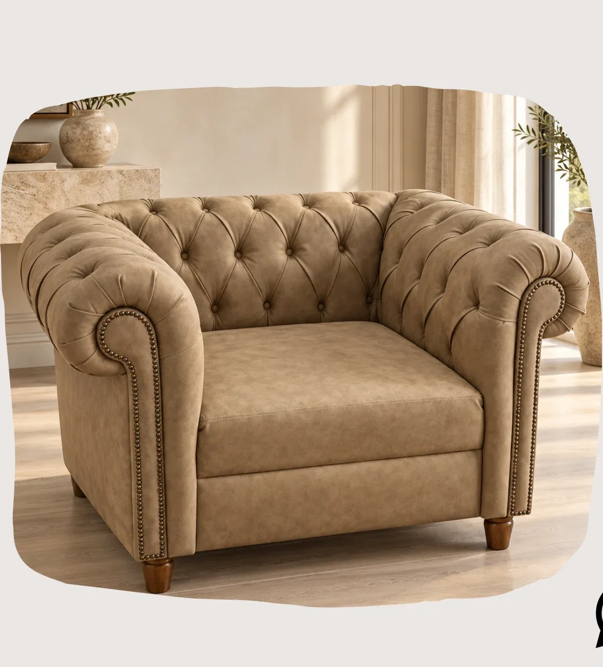 Poltrona Chesterfield da loja Arte Própria