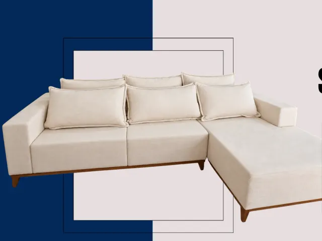 Sofá Veneza com Chaise da loja Arte Própria